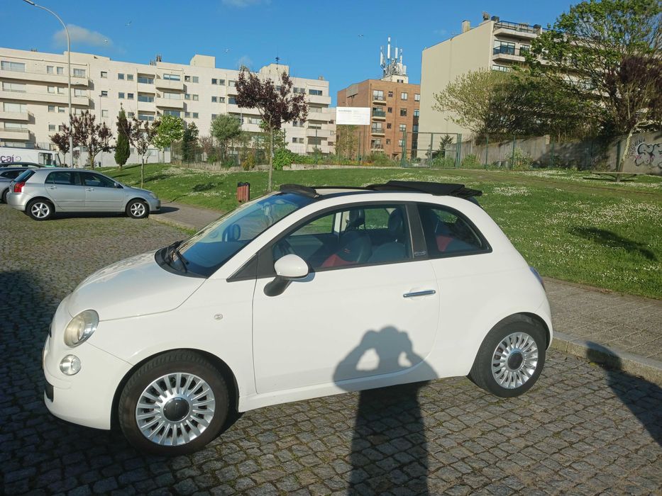 FIAT 500C 2012, em óptimo estado geral, pode trazer mecânico