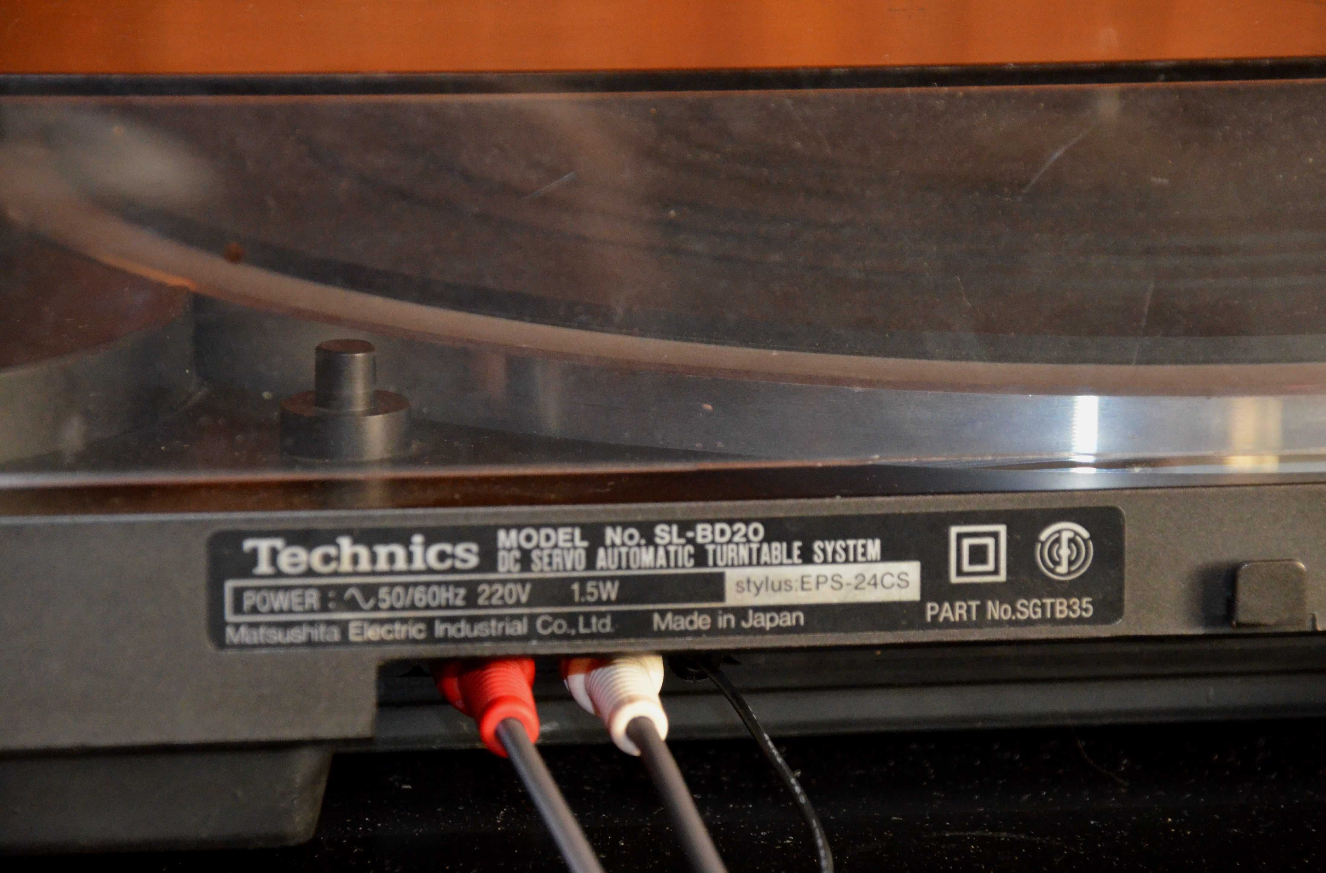 Technics SL-BD20  Gramofon Wkładka P24