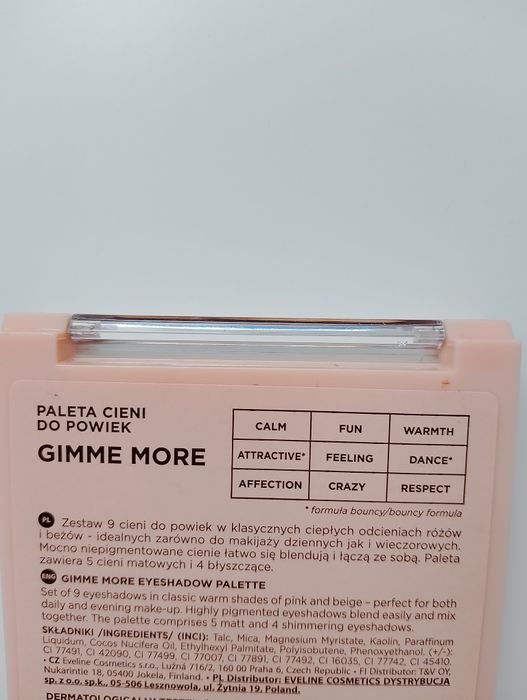 Eveline Cosmetics Look Up paleta 9 cieni do powiek Gimme More
Harmonij