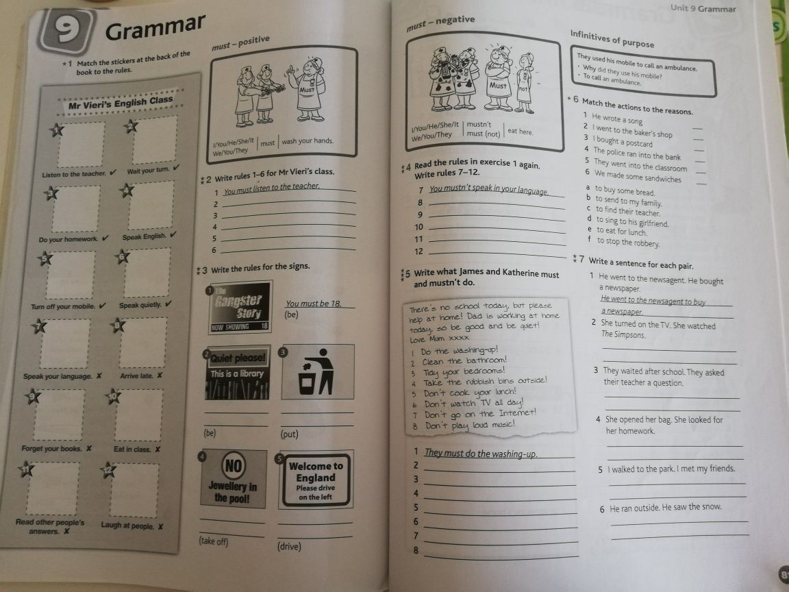 Manual e caderno de atividades "LOOK! " de Inglês 6°ano