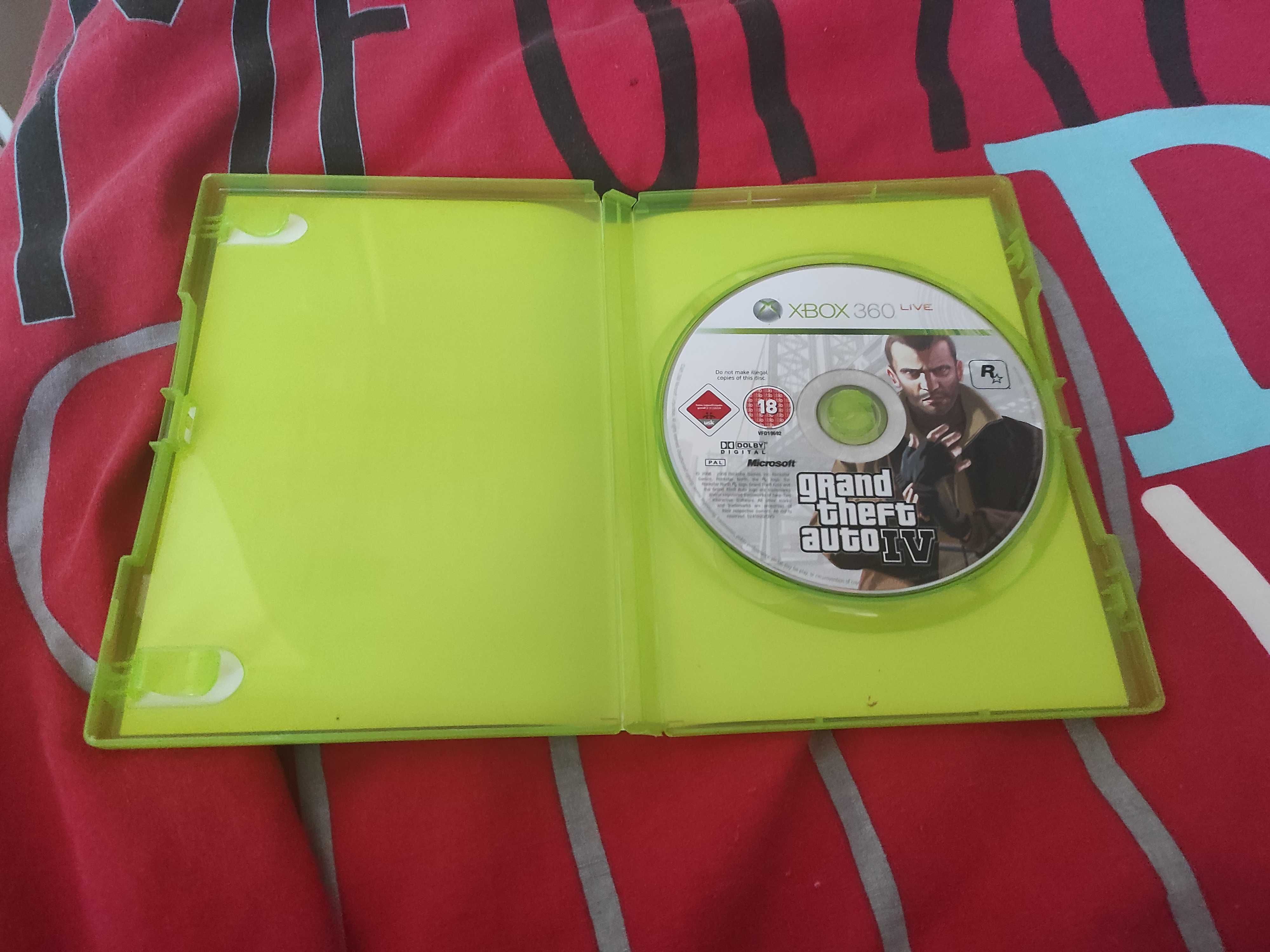Gry Xbox 360 ( gta IV, assassin Creed III )
