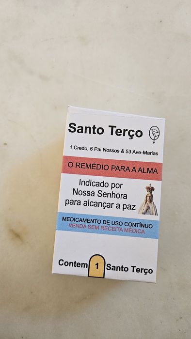 Santo Terço personalizado com nome
