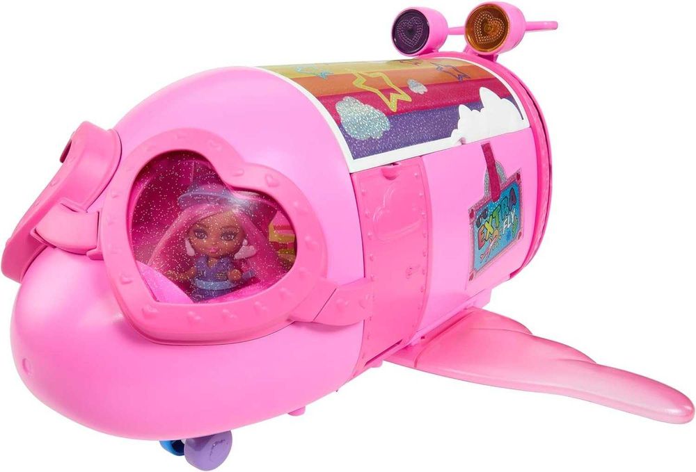 Літак Барбі Ігровий набір Barbie Extra Fly HPF72 Самолет Игровой набор