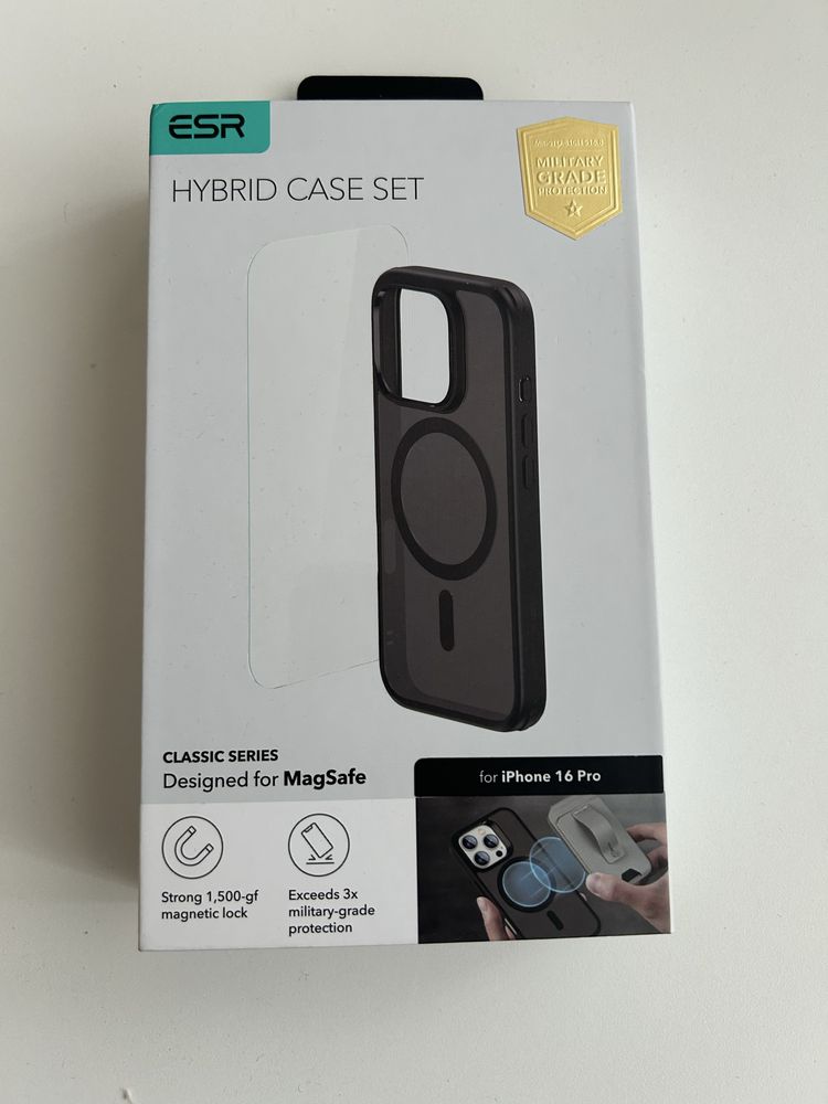 Etui + szkło do iPhone 16 Pro