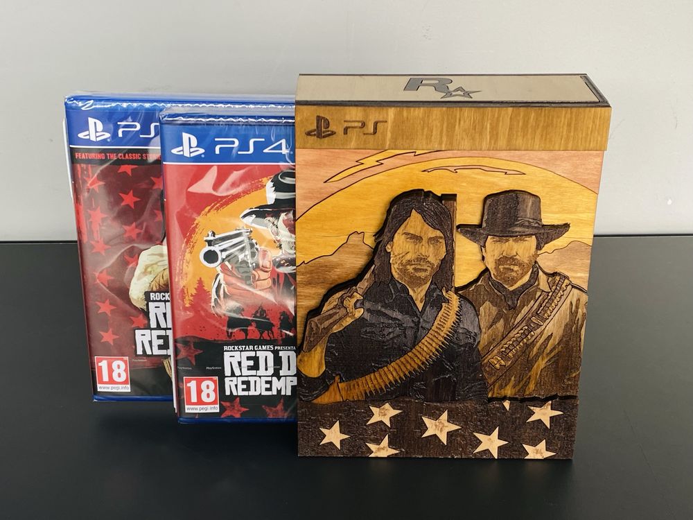 RED DEAD Redemption WoodBook для дисків