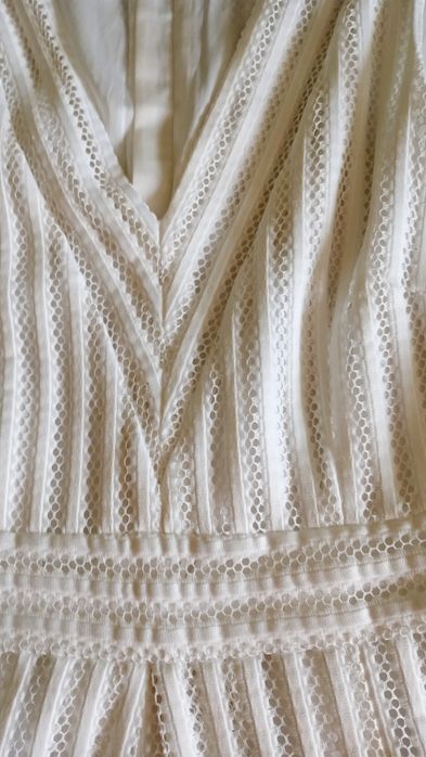 Biała sukienka damska rozmiar M  firmy H&M