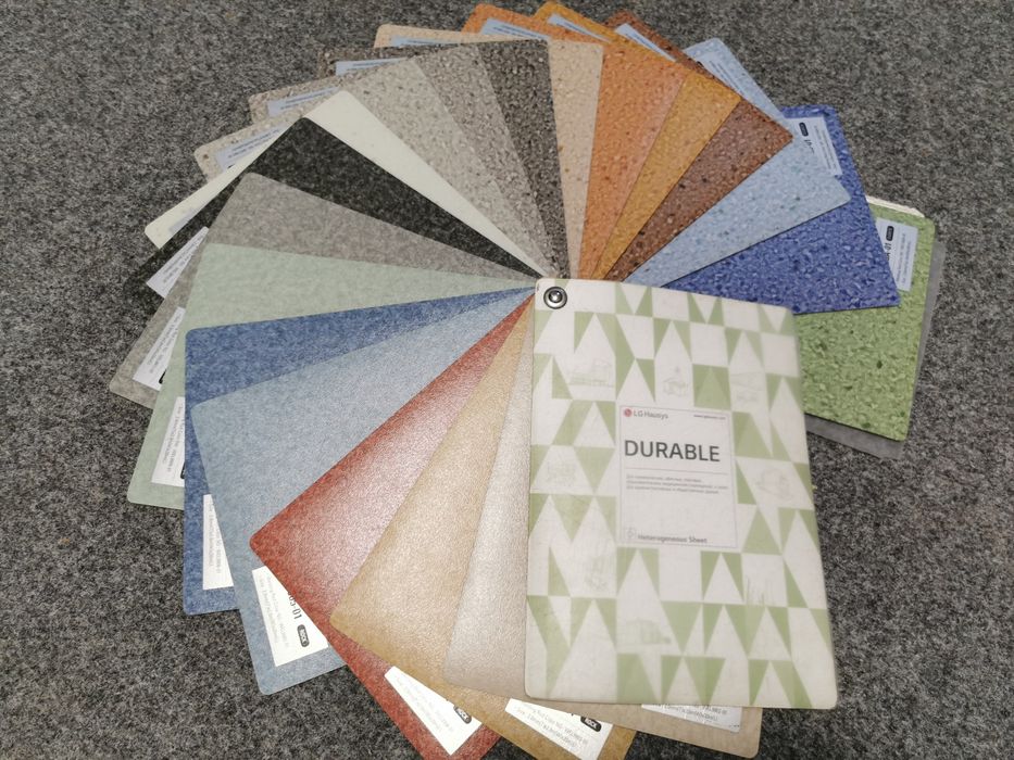 Комерційний лінолеум LG Durable. Промисловий лінолеум