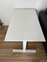 IKEA Trotten Secretária sentado/em pé, branco, 120x70 cm