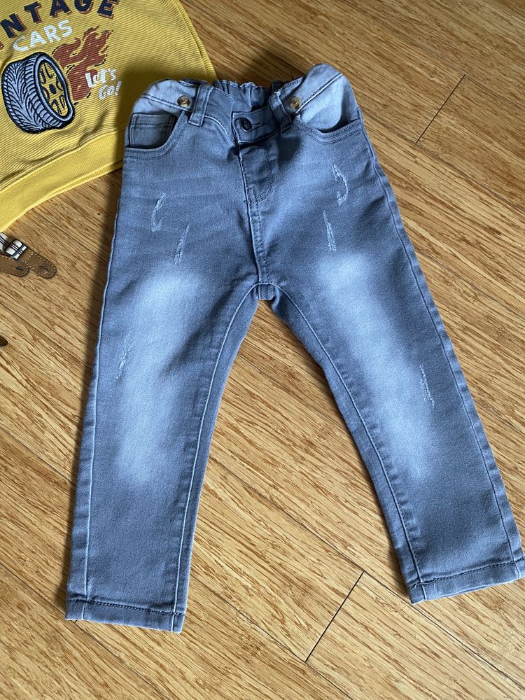 Pepco zestaw dla chłopca bluza i spodnie 98 cm 2-3 lata