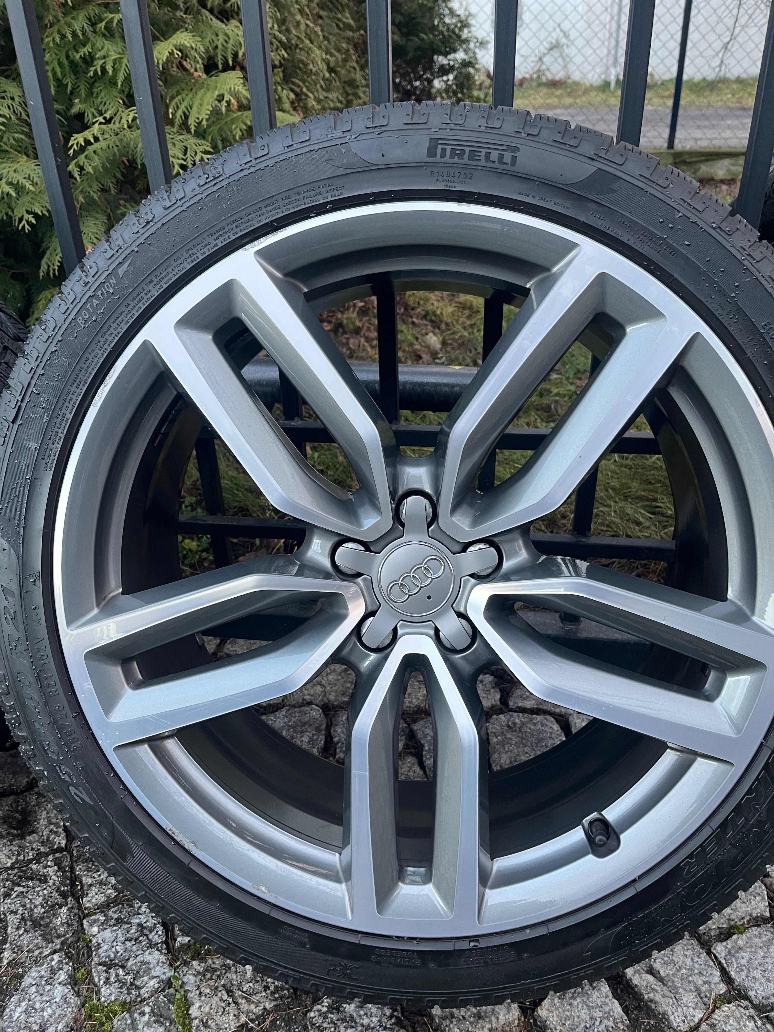Felgi Audi SQ5, Q5, RSQ3 z oponami zimowymi Pirelli Scorpion