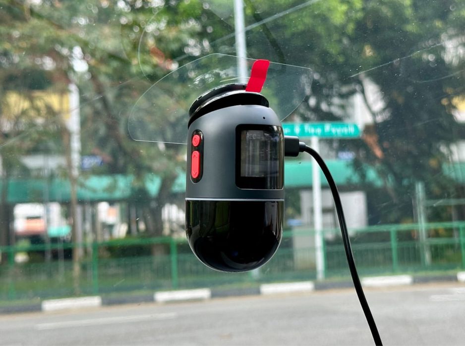 Câmara para carro com visão de 360°