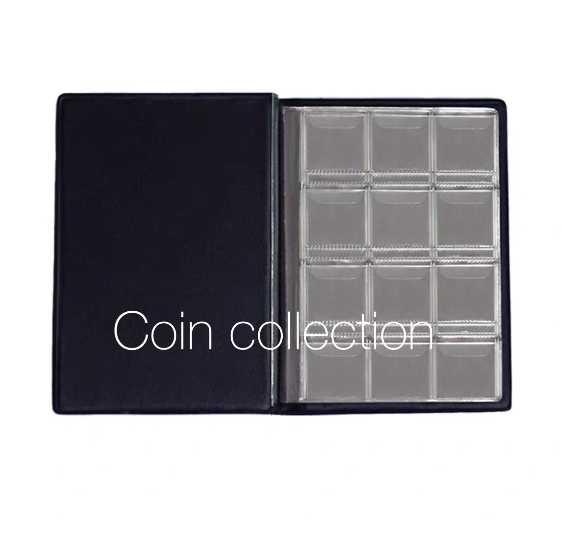 Альбом для зберігання монет 60 комірок/колекціонування монет