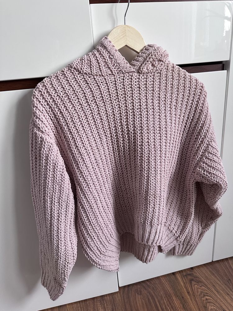 Zestaw 5 swetrów i 1 bluza 152-158 stan idealny
