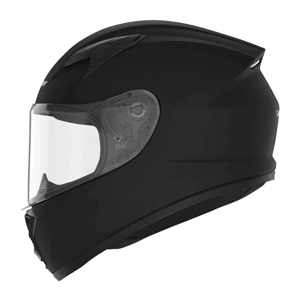 Kask Dziecięcy Junior NOX Biały i Czarny Na motor ATV Quad Cross