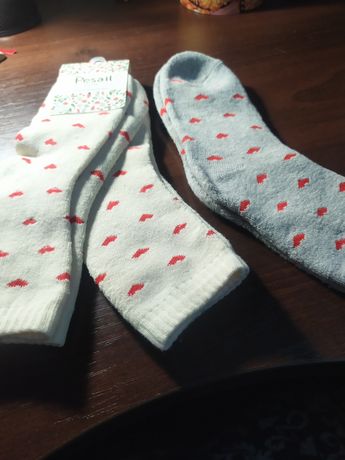 Зимние теплые  носки для девочки,размер 28-32