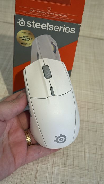 Mysz gamingowa bezprzewodowa Rival 3 Wireless 2 generacja White