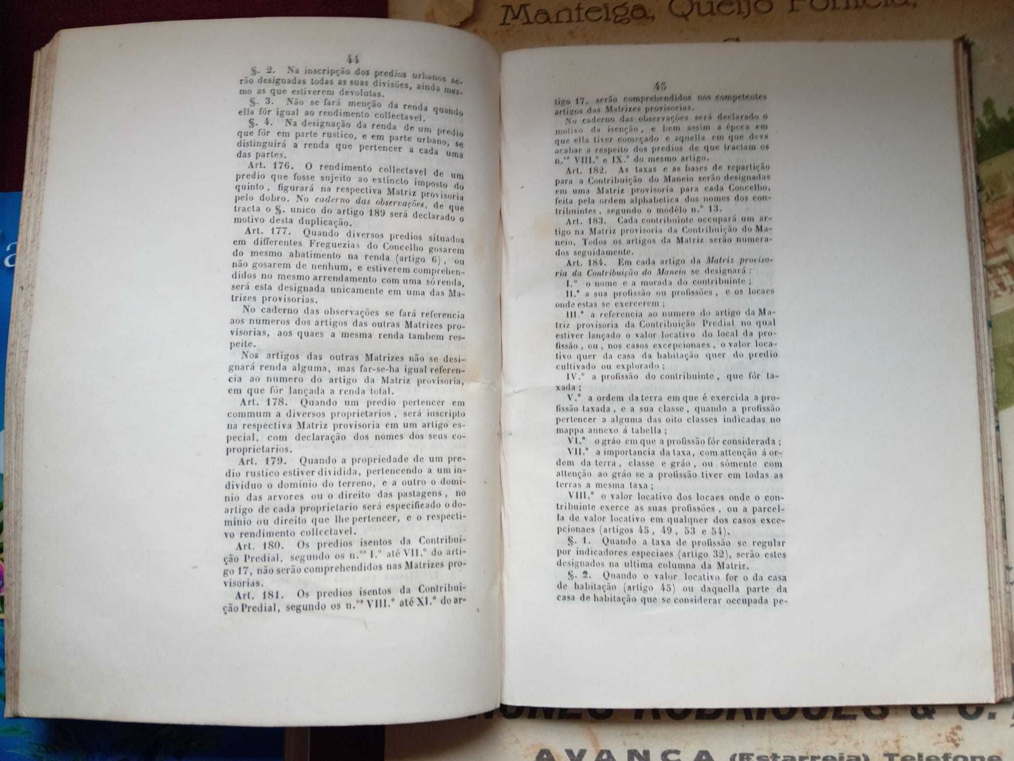 REpertorio do Regulamento geral 1846