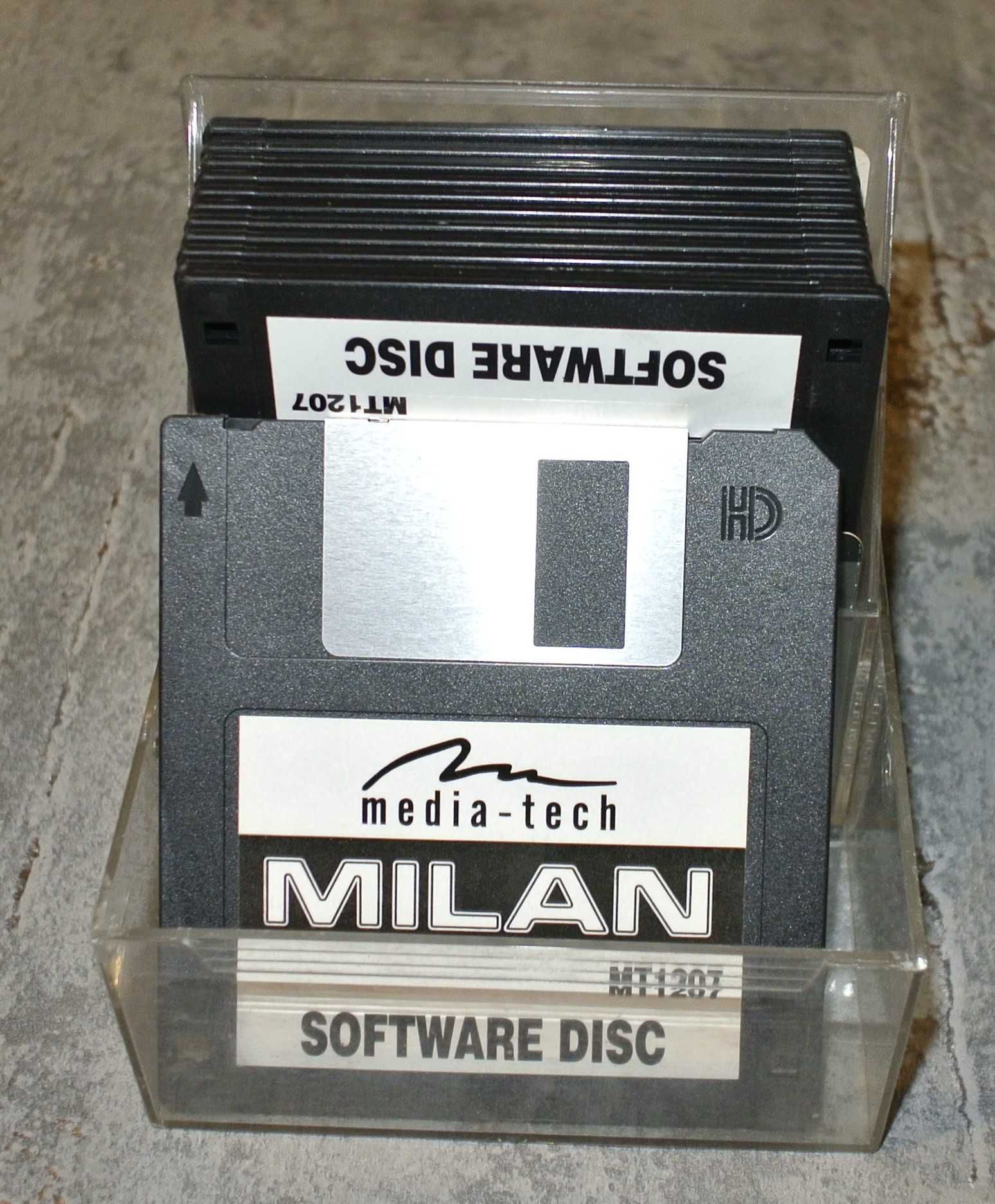 Dyskietki - Milan - Software Disc - Pudełko Verbatim