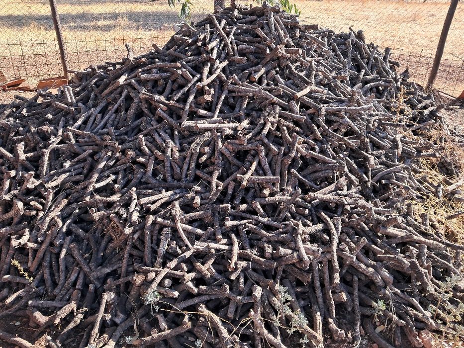 Lenha de azinho fina