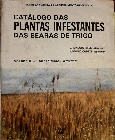 Catálogo das plantas infestantes das searas de trigo-VOLUME 2