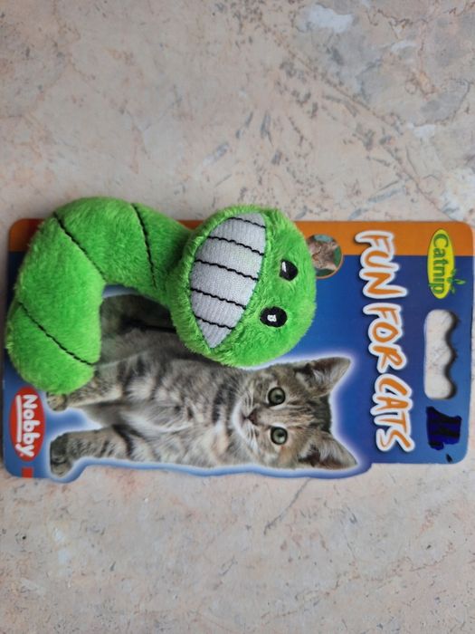 Zabawka dla kota z kocimiętką