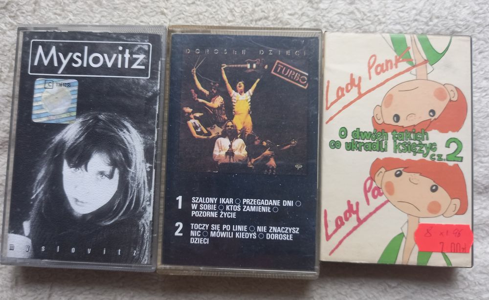 Kaseta magnetofonowa-muzyka polska