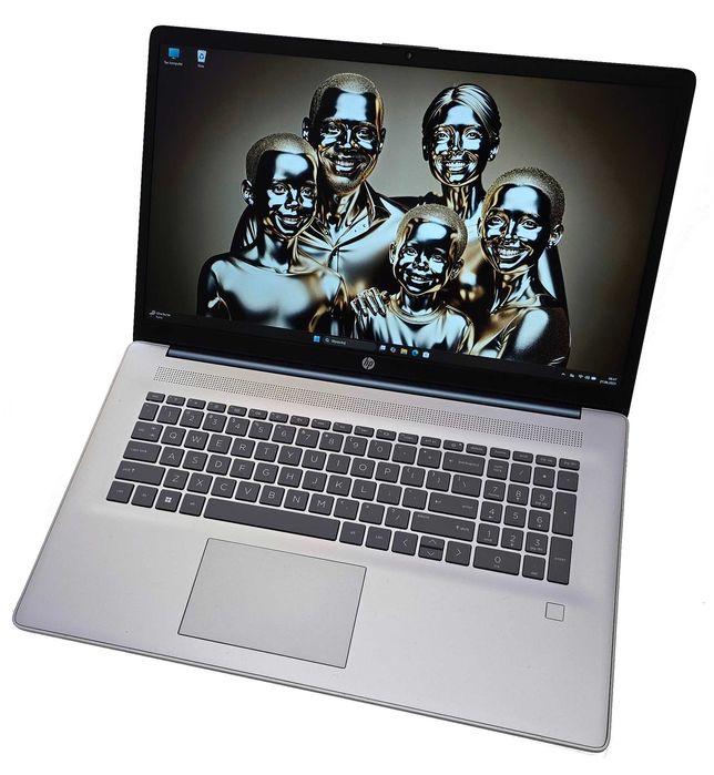 Duży laptop 17,3" HP intel 4 rdzenie SSD240 16GB FullHD bat.8h, kl LED