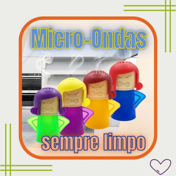 Limpeza DE MICRO-ONDAS - Rápido e Eficaz