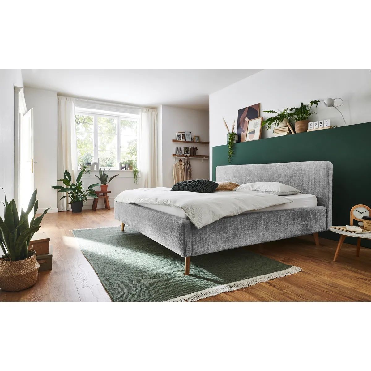 Łóżko  sypialnia Bari 180/200 z materacami od produ