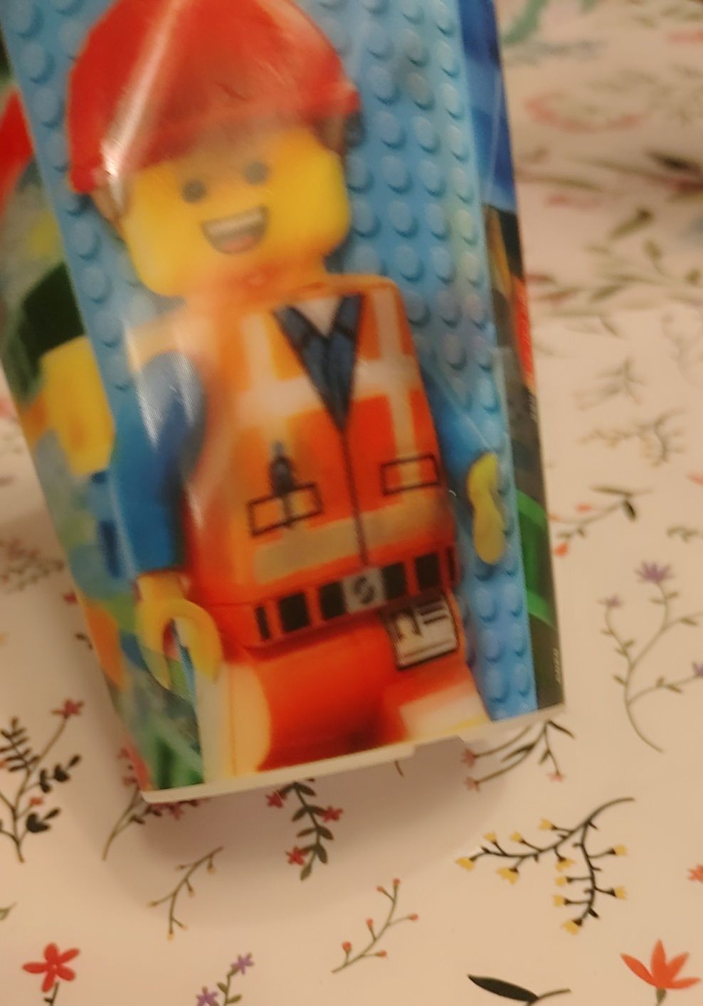 Kubek plastikowy 3wymiarowy z filmu LEGO przygoda