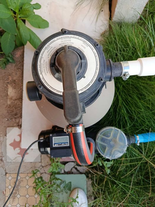 Filtro para piscina de areia