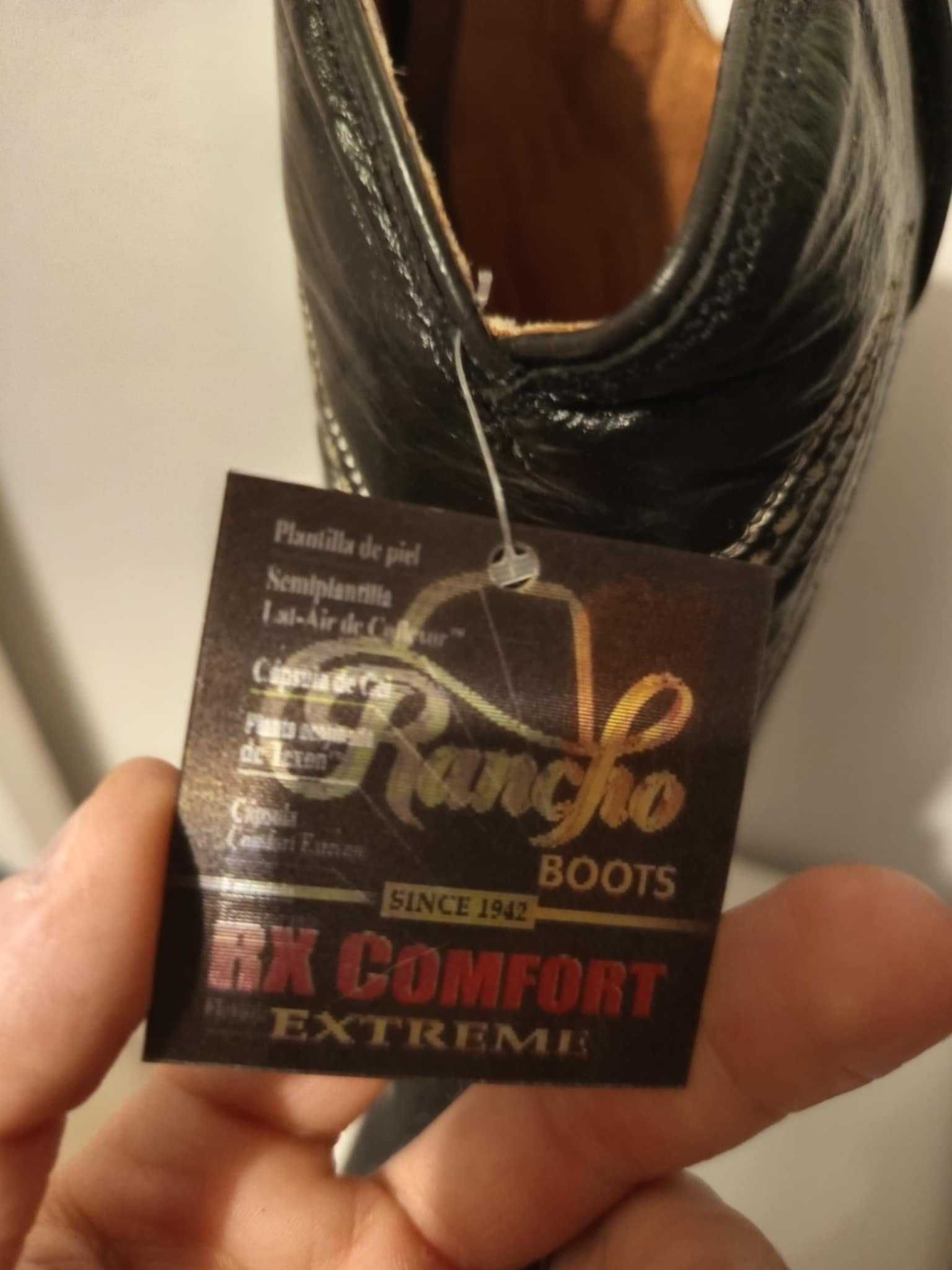 Buty Kowbojki czarne damskie roz. 40 mezcalero rancho boots