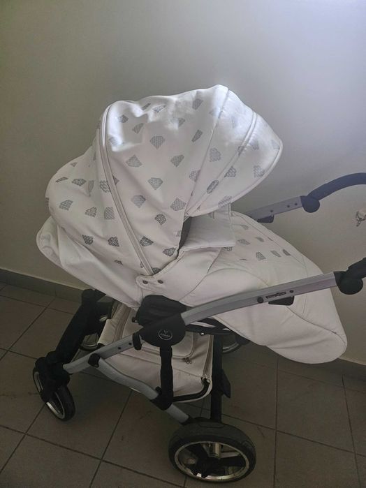 Piękny wózek dziecięcy 3w1 Junama exclusive prams + super gratis