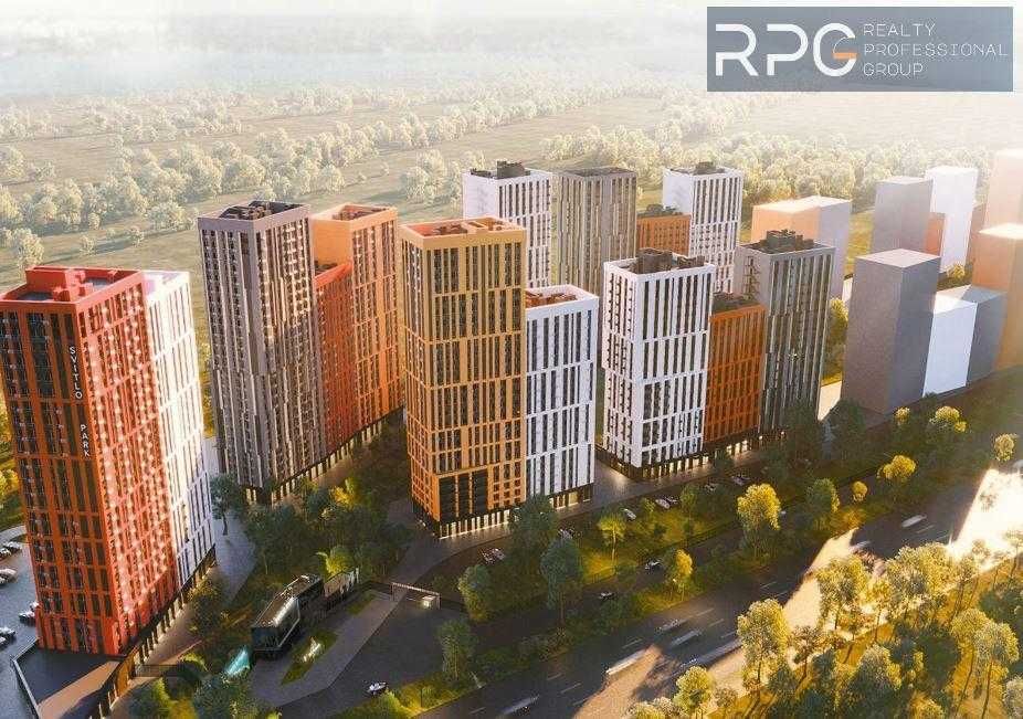 Продаж 1к квартири в ЖК Світло парк 44.9м2 9поверх Метро Видубичі