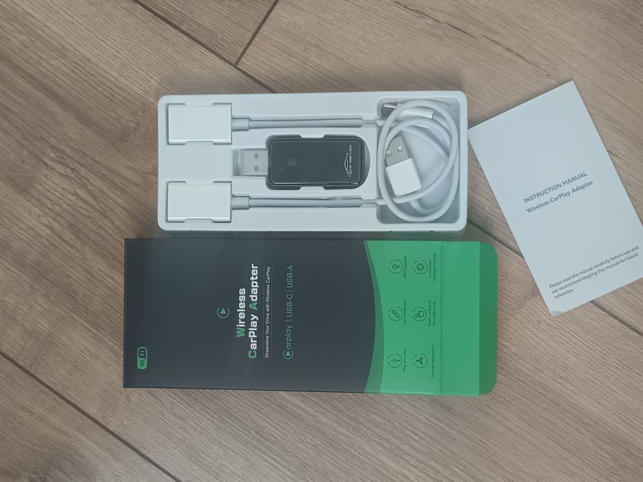 Bezprzewodowy Wireless adapter CarPlay USB Car Smart Box