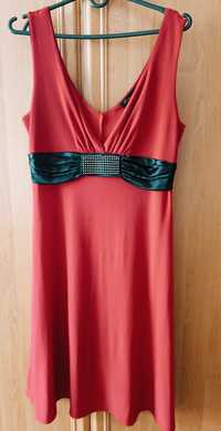 Sukienka damska czerwona 42 XL