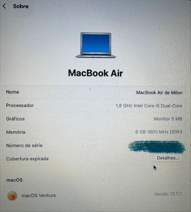 MacBook Air de 2018