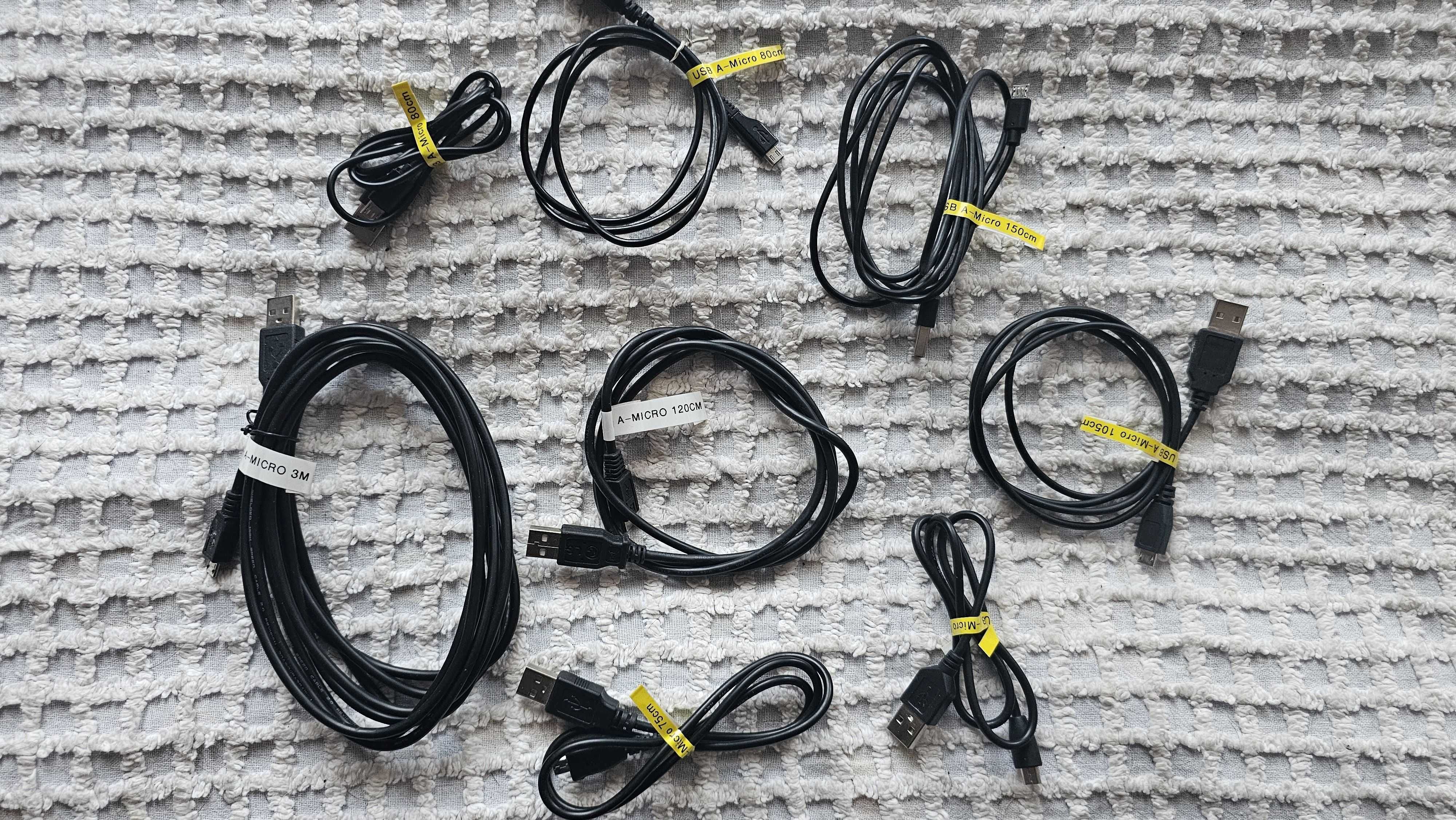 Micro USB - USB-A kabel 105cm czarny