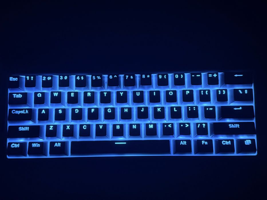 Механічна клавіатура Redragon K617-RGB white/gray