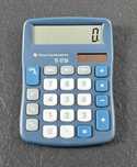 Kalkulator Texas Instruments TI-1726 niebieski