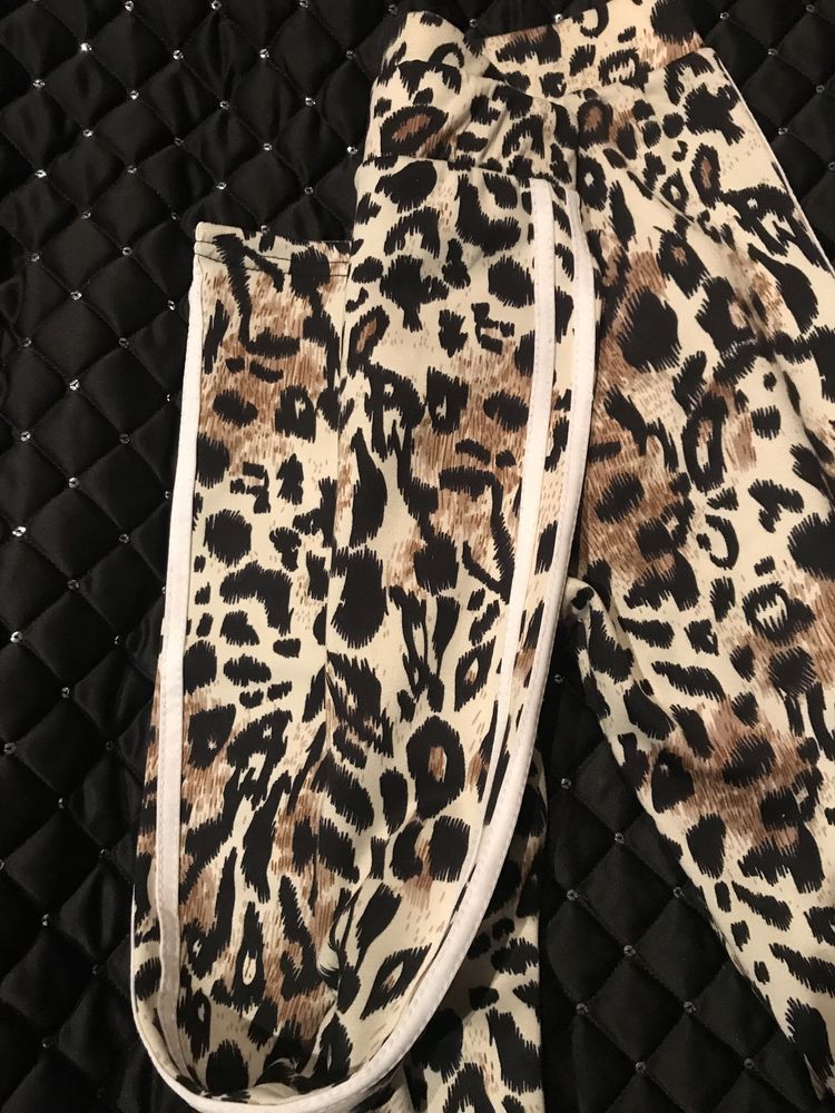 Legginsy panterka lampas