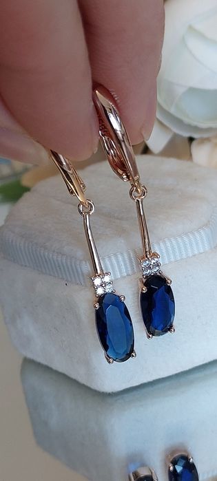 Komplet biżuterii Różowe złoto 585