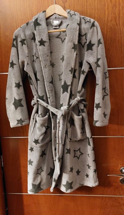 KappAhl szlafrok polar gruby 146/152 Zara Etam