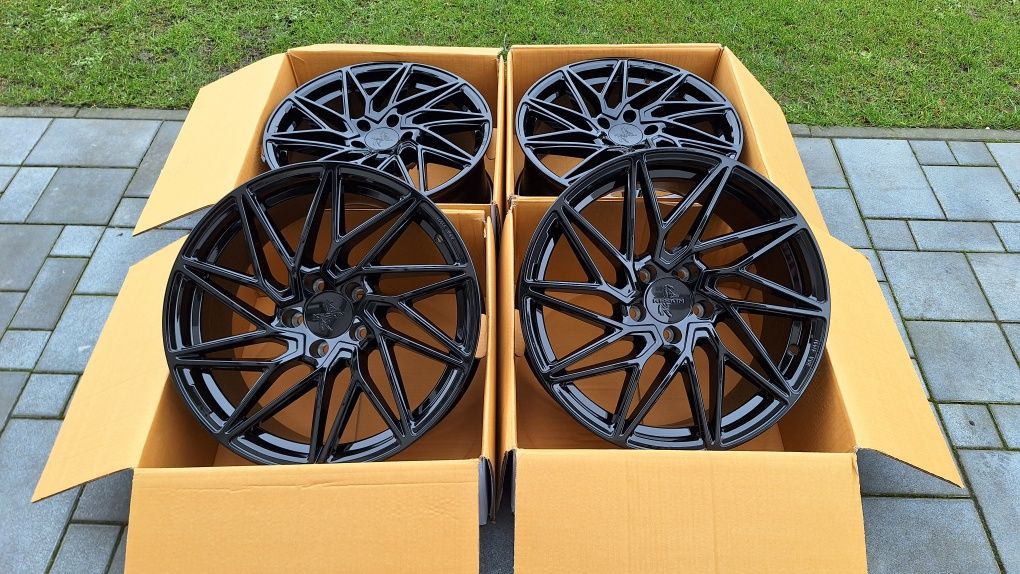 Nowe Alufelgi 5x112 R18 Audi A3 8P A4 B7 B8 A5 A6 Q3 Q5 Vw Golf Tiguam