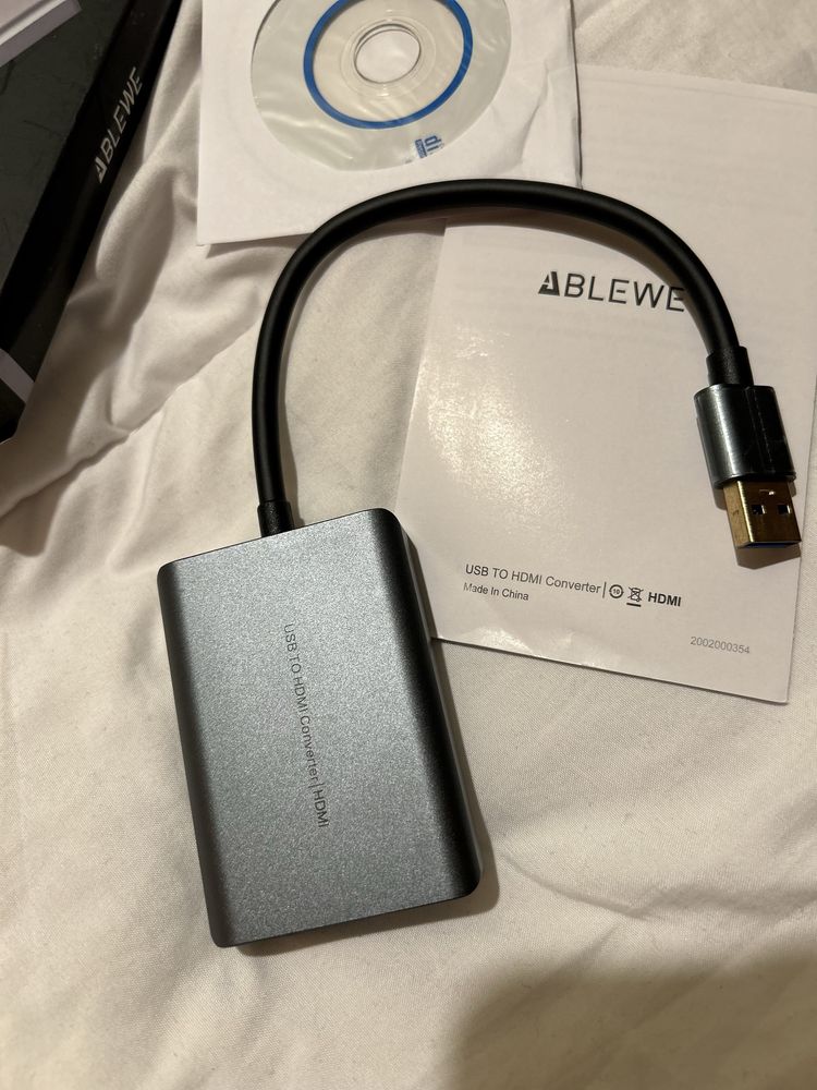 ABLEWE Adapter usb na hdmi