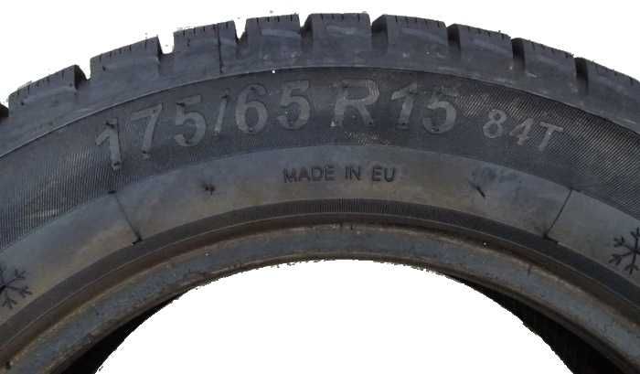 4x Opony Bieżnikowane 175/65R15 Zimowe Nowe