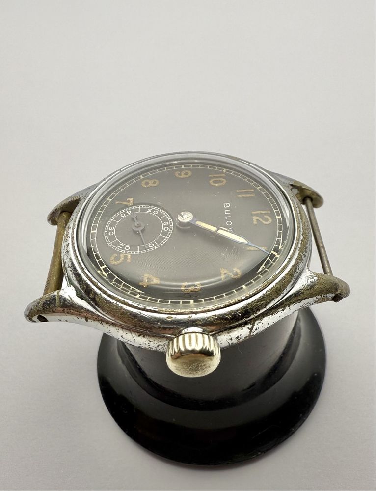 Zegarek wojskowy Bulova USA WW2 do naprawy
