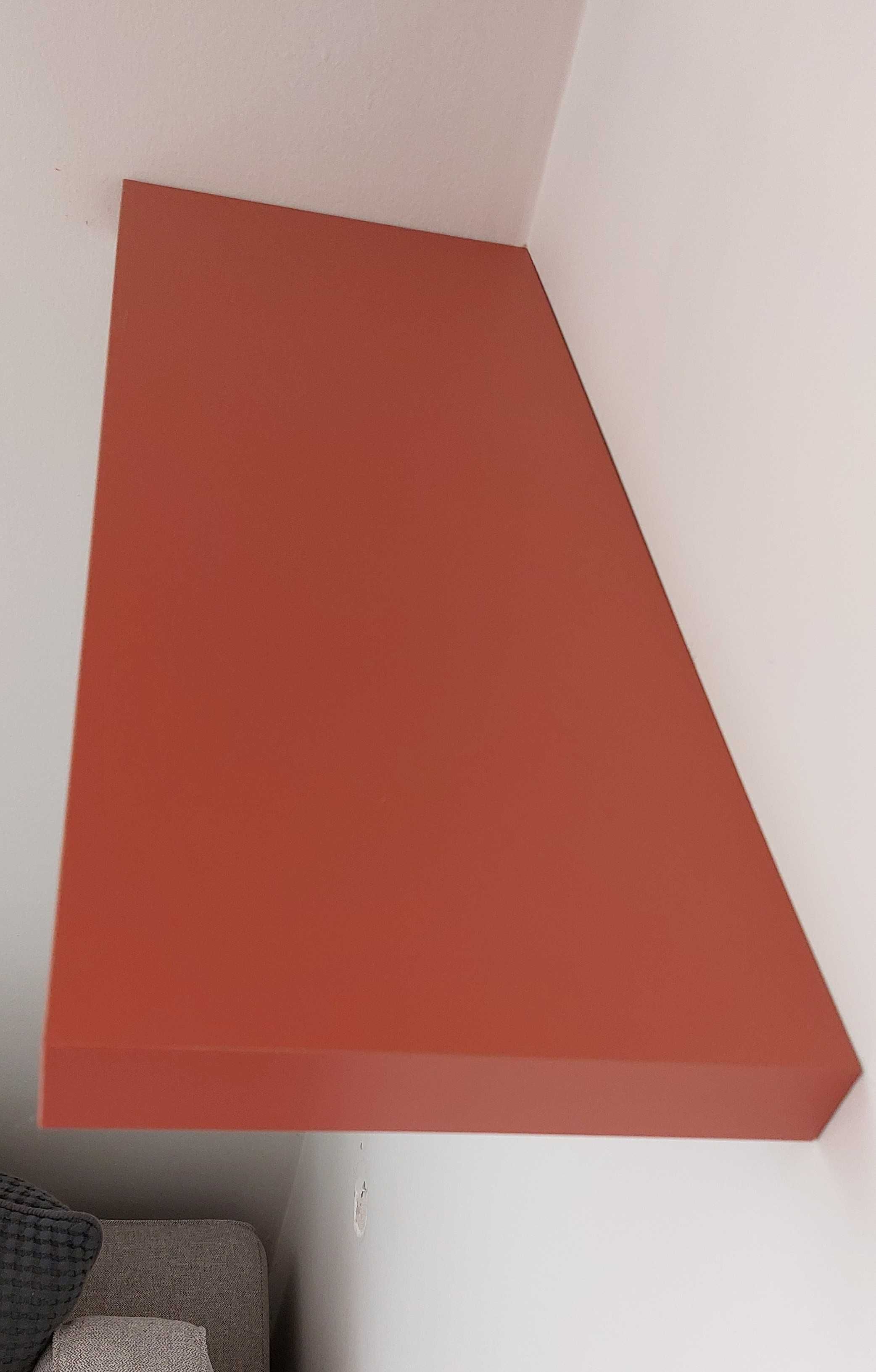 Prateleira de fixação invisível SPACEO TERRACOTTA 60X23.5 38MM
