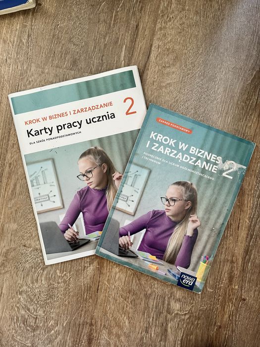 Podręcznik i ćwiczenia do biznesu i urządzania klasa 2