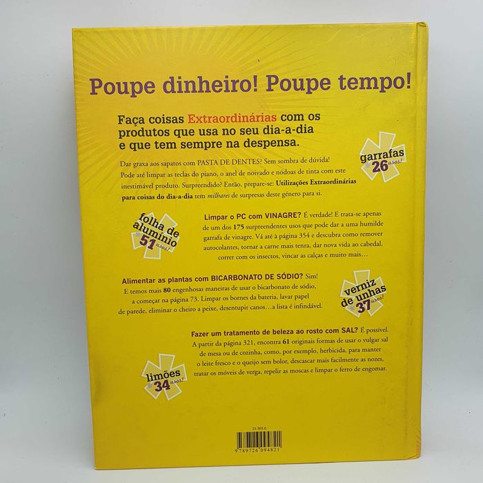 Livro - Utilizações Extraordinárias Para Coisas Do Dia a Dia - SD-SITE